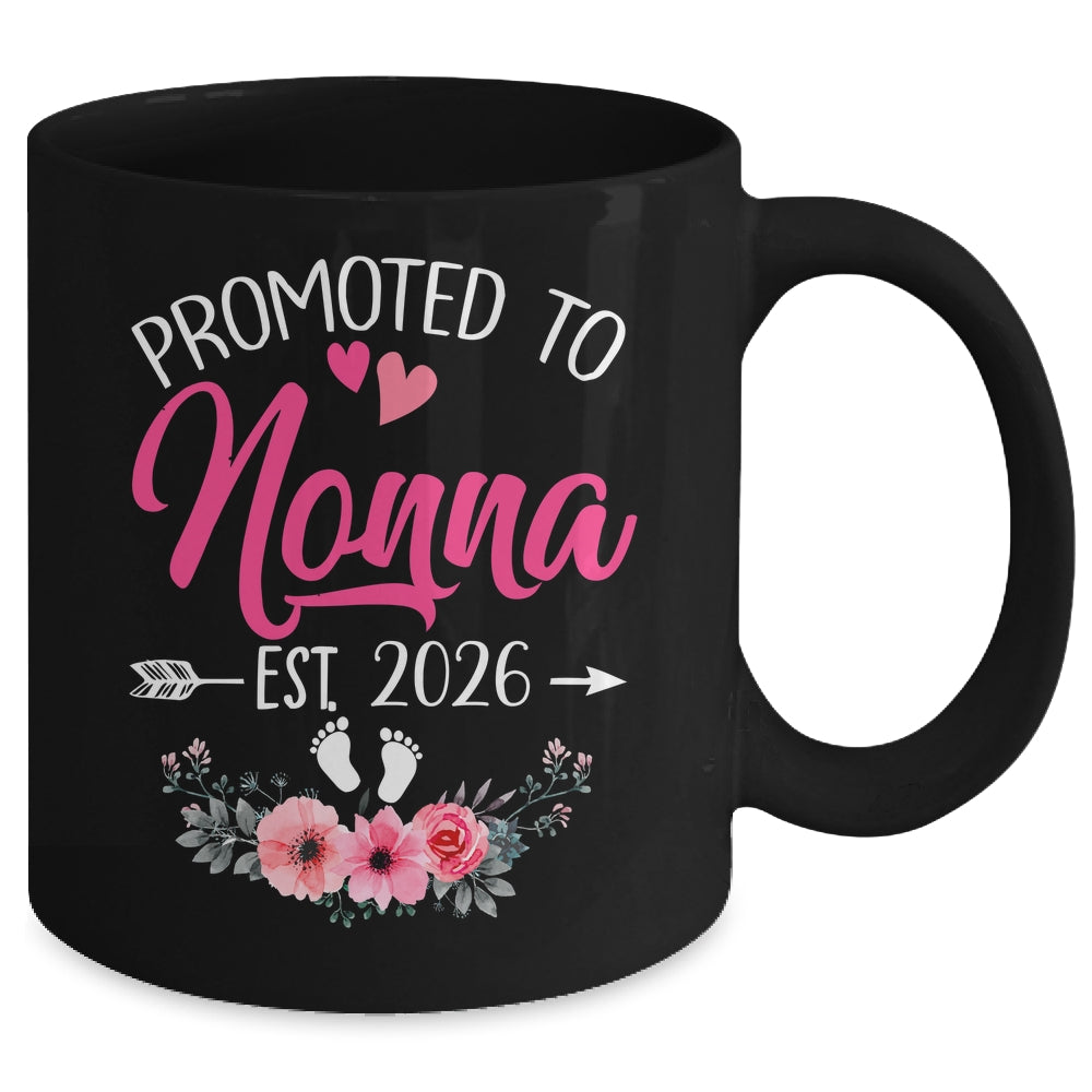Promoted To Nonna Est 2026 Mothers Day First Time Mug | siriusteestore