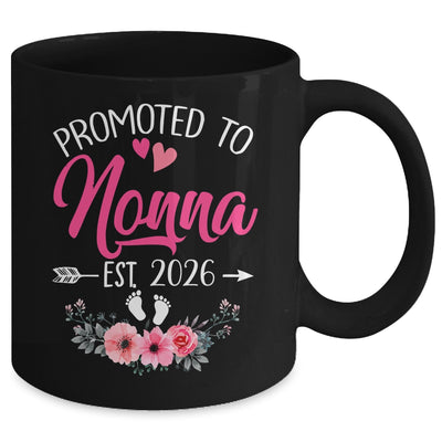 Promoted To Nonna Est 2026 Mothers Day First Time Mug | siriusteestore