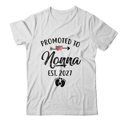 Promoted To Nonna Est 2027 First Time Mothers Day Shirt & Hoodie | siriusteestore