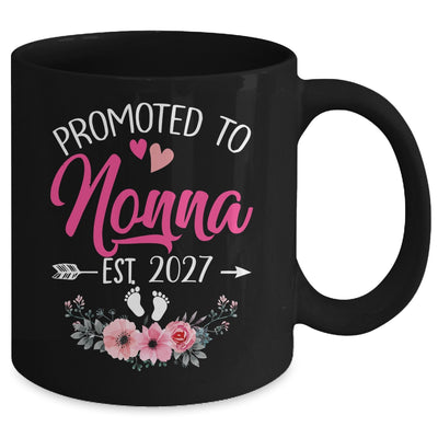 Promoted To Nonna Est 2027 Mothers Day First Time Mug | siriusteestore