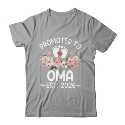 Promoted To Oma 2026 First Time Floral New Oma Shirt & Hoodie | siriusteestore