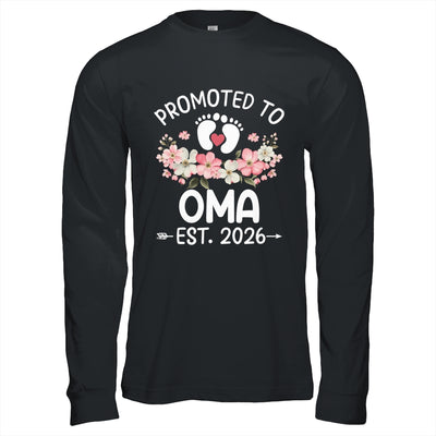 Promoted To Oma 2026 First Time Floral New Oma Shirt & Hoodie | siriusteestore