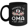 Promoted To Oma 2026 First Time Floral New Oma Mug | siriusteestore