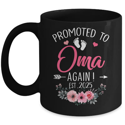 Promoted To Oma Again Est 2025 Mothers Day Mug | siriusteestore