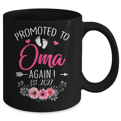 Promoted To Oma Again Est 2027 Mothers Day Mug | siriusteestore