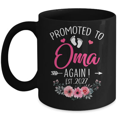 Promoted To Oma Again Est 2027 Mothers Day Mug | siriusteestore
