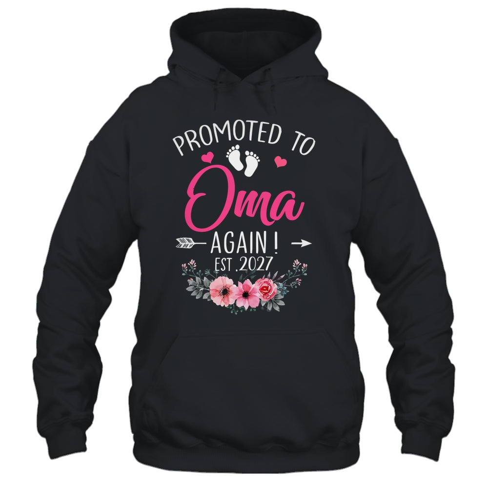 Promoted To Oma Again Est 2027 Mothers Day Shirt & Tank Top | siriusteestore