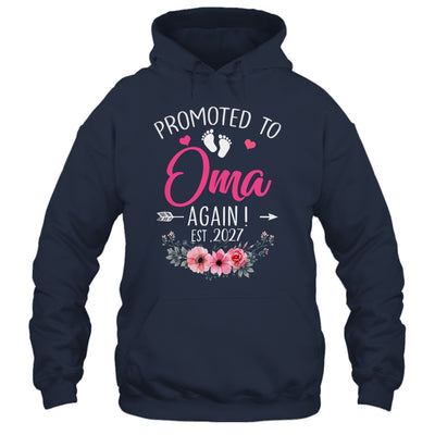 Promoted To Oma Again Est 2027 Mothers Day Shirt & Tank Top | siriusteestore