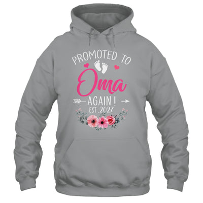 Promoted To Oma Again Est 2027 Mothers Day Shirt & Tank Top | siriusteestore