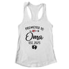Promoted To Oma Est 2025 First Time Mothers Day Shirt & Tank Top | siriusteestore