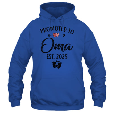 Promoted To Oma Est 2025 First Time Mothers Day Shirt & Tank Top | siriusteestore