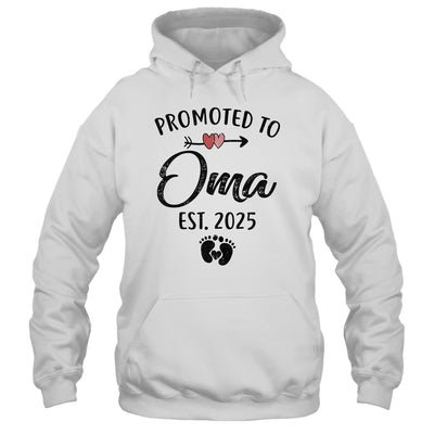 Promoted To Oma Est 2025 First Time Mothers Day Shirt & Tank Top | siriusteestore