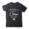 Promoted To Oma Est 2025 Funny First Time Mothers Day Shirt & Tank Top | siriusteestore