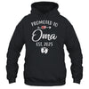 Promoted To Oma Est 2025 Funny First Time Mothers Day Shirt & Tank Top | siriusteestore