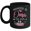 Promoted To Oma Est 2025 Mothers Day First Time Mug | siriusteestore