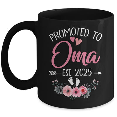 Promoted To Oma Est 2025 Mothers Day First Time Mug | siriusteestore