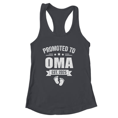 Promoted To Oma Est 2025 Mothers Day First Time New Oma Shirt & Tank Top | siriusteestore