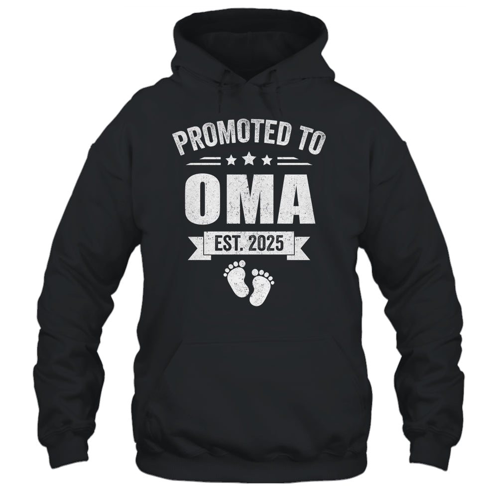 Promoted To Oma Est 2025 Mothers Day First Time New Oma Shirt & Tank Top | siriusteestore