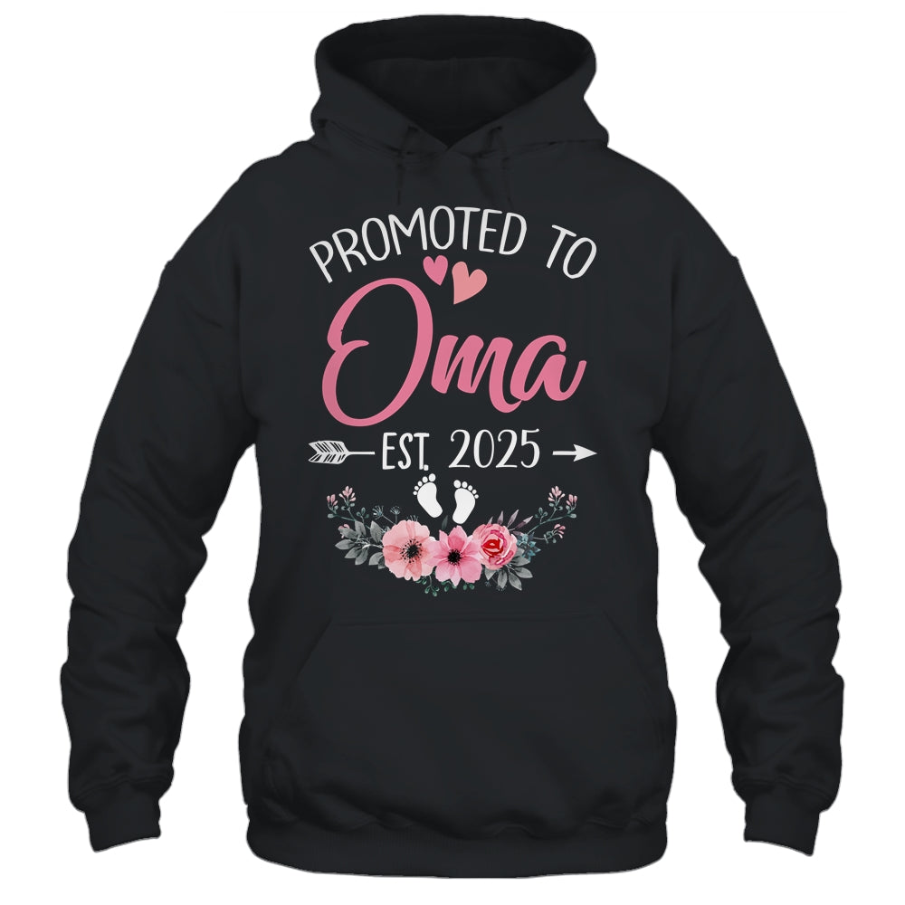 Promoted To Oma Est 2025 Mothers Day First Time Shirt & Tank Top | siriusteestore