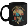 Promoted To Oma Est 2025 Retro First Time Oma Mug | siriusteestore
