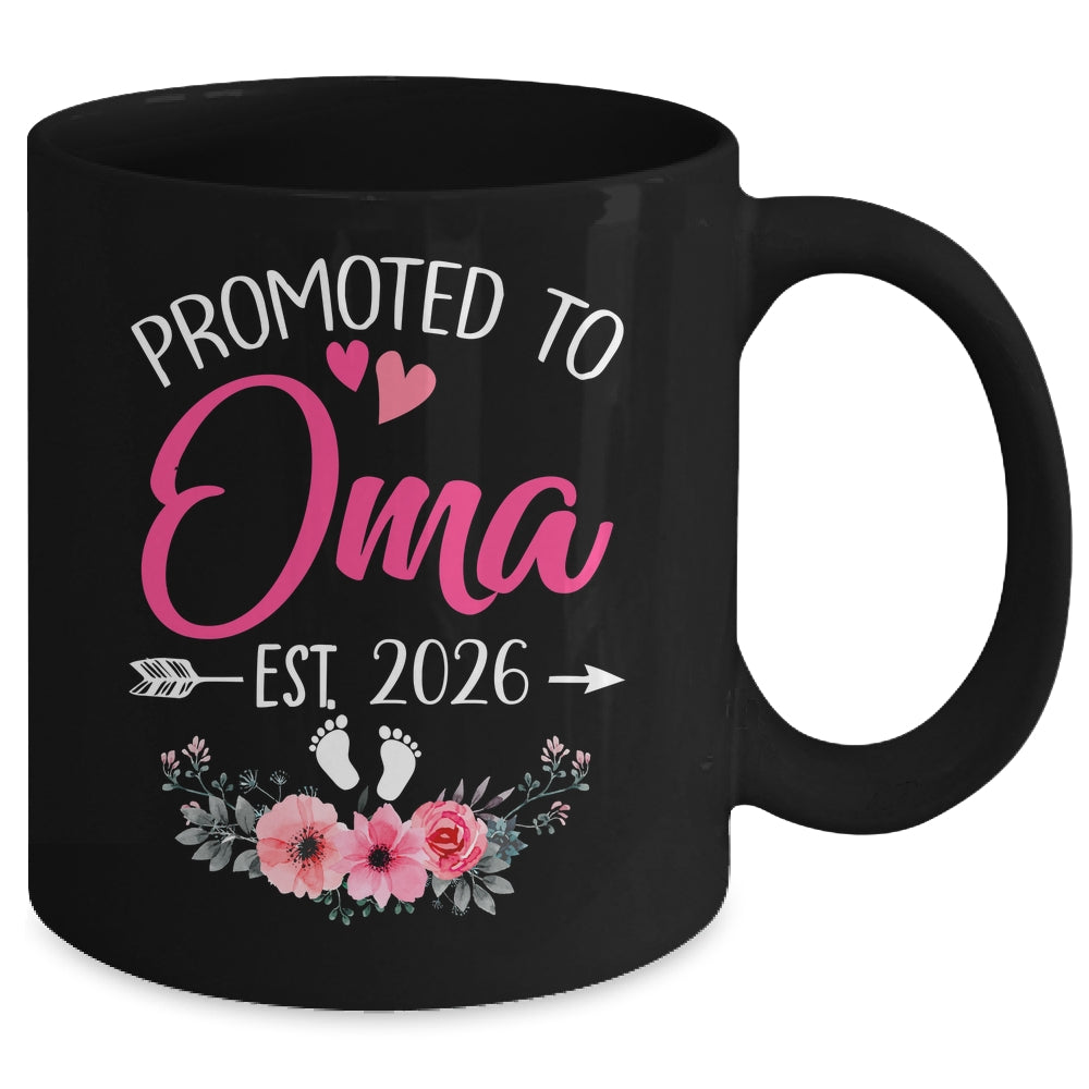 Promoted To Oma Est 2026 Mothers Day First Time Mug | siriusteestore