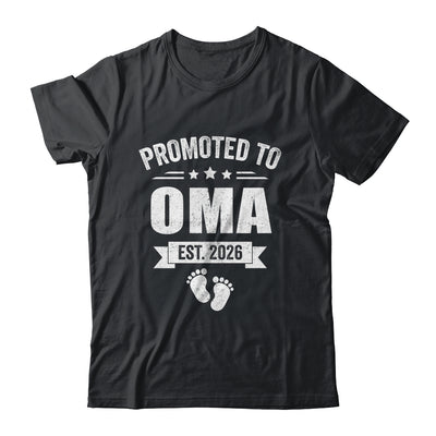 Promoted To Oma Est 2026 Mothers Day First Time New Oma Shirt & Hoodie | siriusteestore