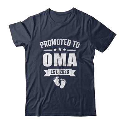 Promoted To Oma Est 2026 Mothers Day First Time New Oma Shirt & Hoodie | siriusteestore