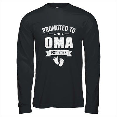Promoted To Oma Est 2026 Mothers Day First Time New Oma Shirt & Hoodie | siriusteestore