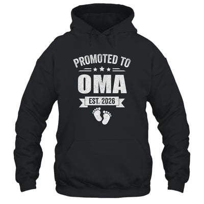 Promoted To Oma Est 2026 Mothers Day First Time New Oma Shirt & Hoodie | siriusteestore