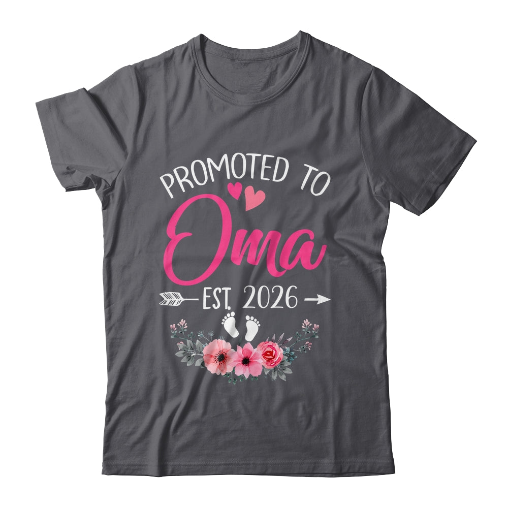 Promoted To Oma Est 2026 Mothers Day First Time Shirt & Tank Top | siriusteestore