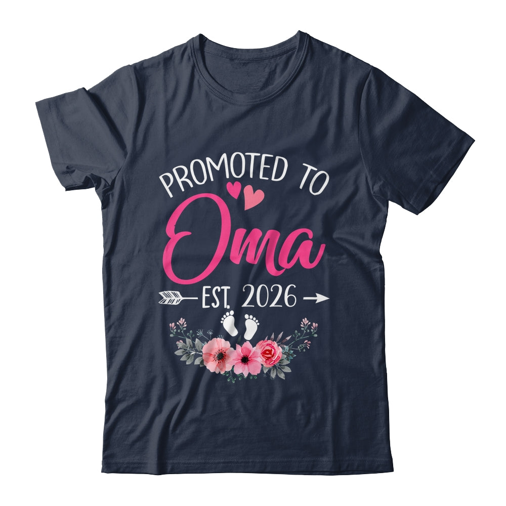 Promoted To Oma Est 2026 Mothers Day First Time Shirt & Tank Top | siriusteestore