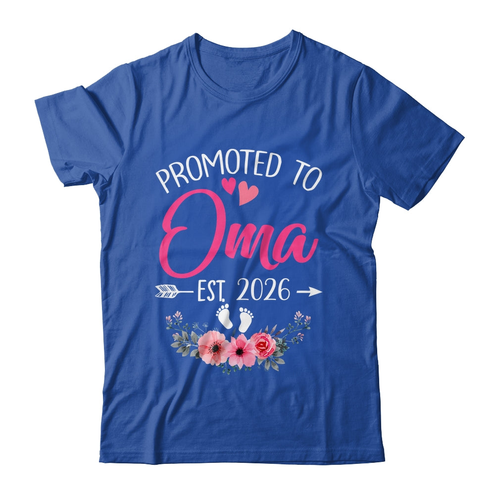Promoted To Oma Est 2026 Mothers Day First Time Shirt & Tank Top | siriusteestore