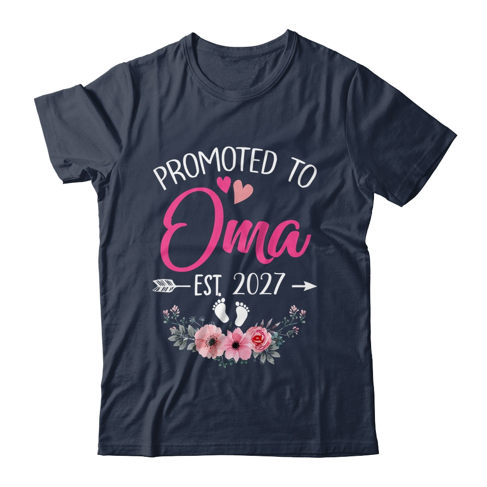 Promoted To Oma Est 2027 Mothers Day First Time Shirt & Tank Top | siriusteestore