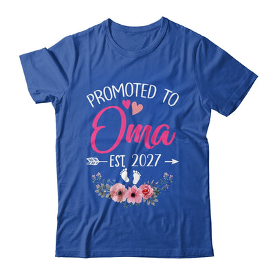 Promoted To Oma Est 2027 Mothers Day First Time Shirt & Tank Top | siriusteestore