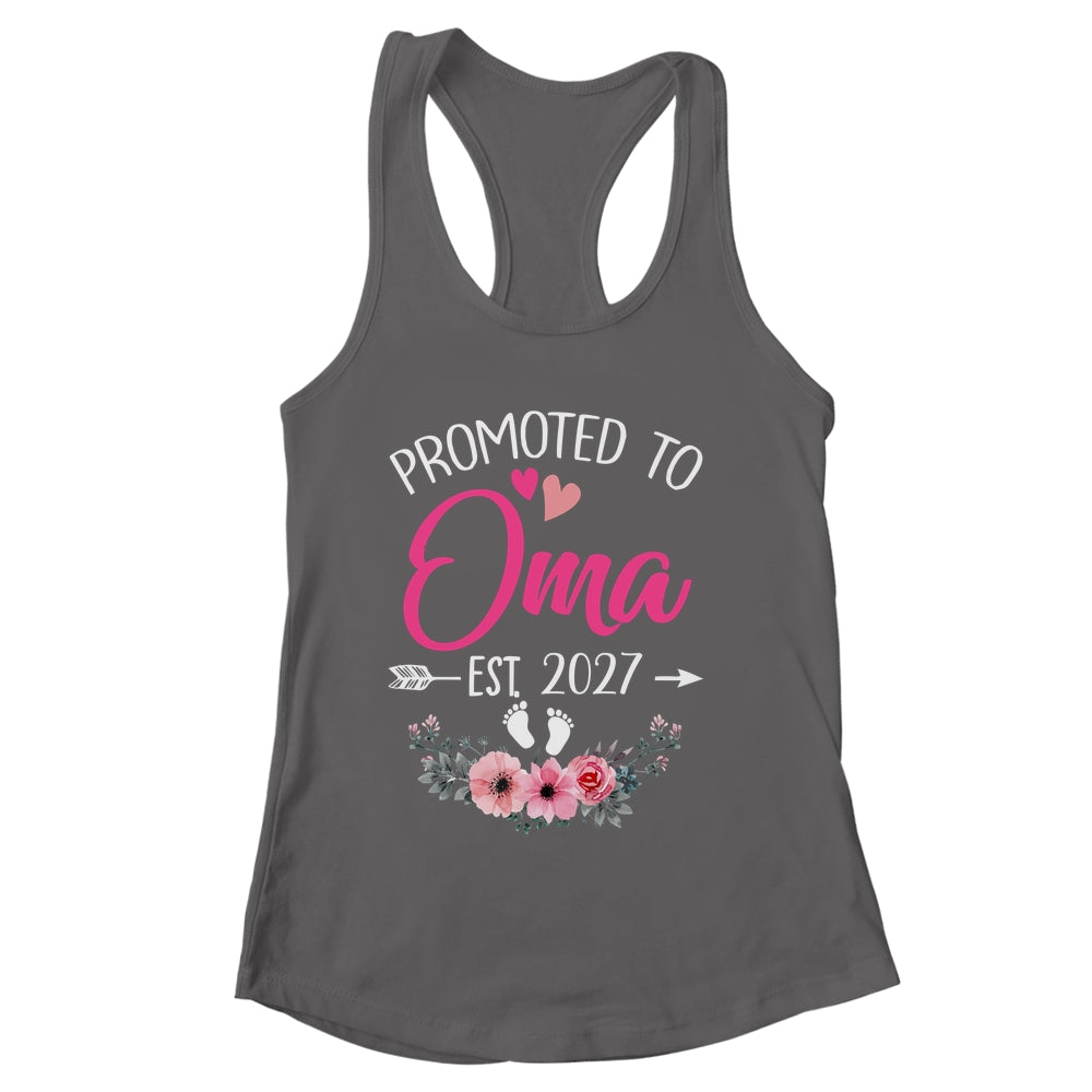 Promoted To Oma Est 2027 Mothers Day First Time Shirt & Tank Top | siriusteestore