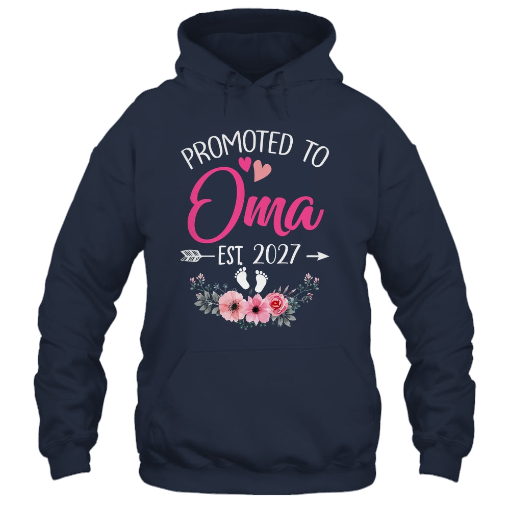 Promoted To Oma Est 2027 Mothers Day First Time Shirt & Tank Top | siriusteestore