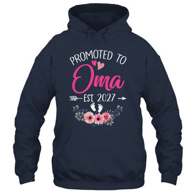 Promoted To Oma Est 2027 Mothers Day First Time Shirt & Tank Top | siriusteestore