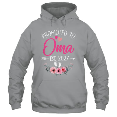 Promoted To Oma Est 2027 Mothers Day First Time Shirt & Tank Top | siriusteestore