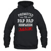 Promoted To Pap Pap Again 2025 Pregnancy Announcement Shirt & Hoodie | siriusteestore