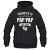 Promoted To Pap Pap Est 2025 Fathers Day First Time New Shirt & Hoodie | siriusteestore