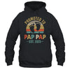 Promoted To Pap Pap Est 2025 Fathers Day Vintage Shirt & Hoodie | siriusteestore