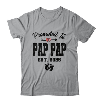 Promoted To Pap Pap Est 2025 First Time Fathers Day Shirt & Hoodie | siriusteestore