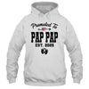 Promoted To Pap Pap Est 2025 First Time Fathers Day Shirt & Hoodie | siriusteestore