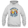 Promoted To Pap Pap Est 2025 First Time Fathers Day Vintage Shirt & Hoodie | siriusteestore