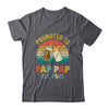 Promoted To Pap Pap Est 2025 Vintage New Fathers Day Shirt & Hoodie | siriusteestore
