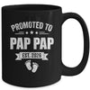 Promoted To Pap Pap Est 2026 Fathers Day First Time New Mug | siriusteestore