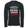 Promoted To Papa Again 2025 Pregnancy Announcement Shirt & Hoodie | siriusteestore