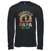 Promoted To Papa Est 2025 Fathers Day Vintage Shirt & Hoodie | siriusteestore