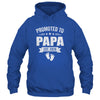 Promoted To Papa Est 2026 Fathers Day First Time New Papa Shirt & Hoodie | siriusteestore