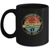 Promoted To Papaw 2025 Pregnancy New First Papaw Retro Mug | siriusteestore